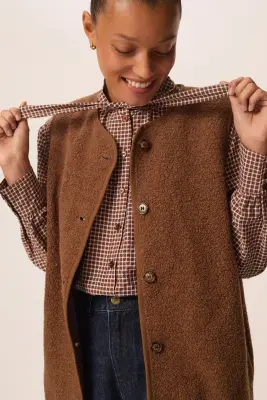 Veste maille Gwendi Bois — photo 2