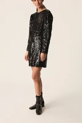 Robe Isaure Noir — photo 3