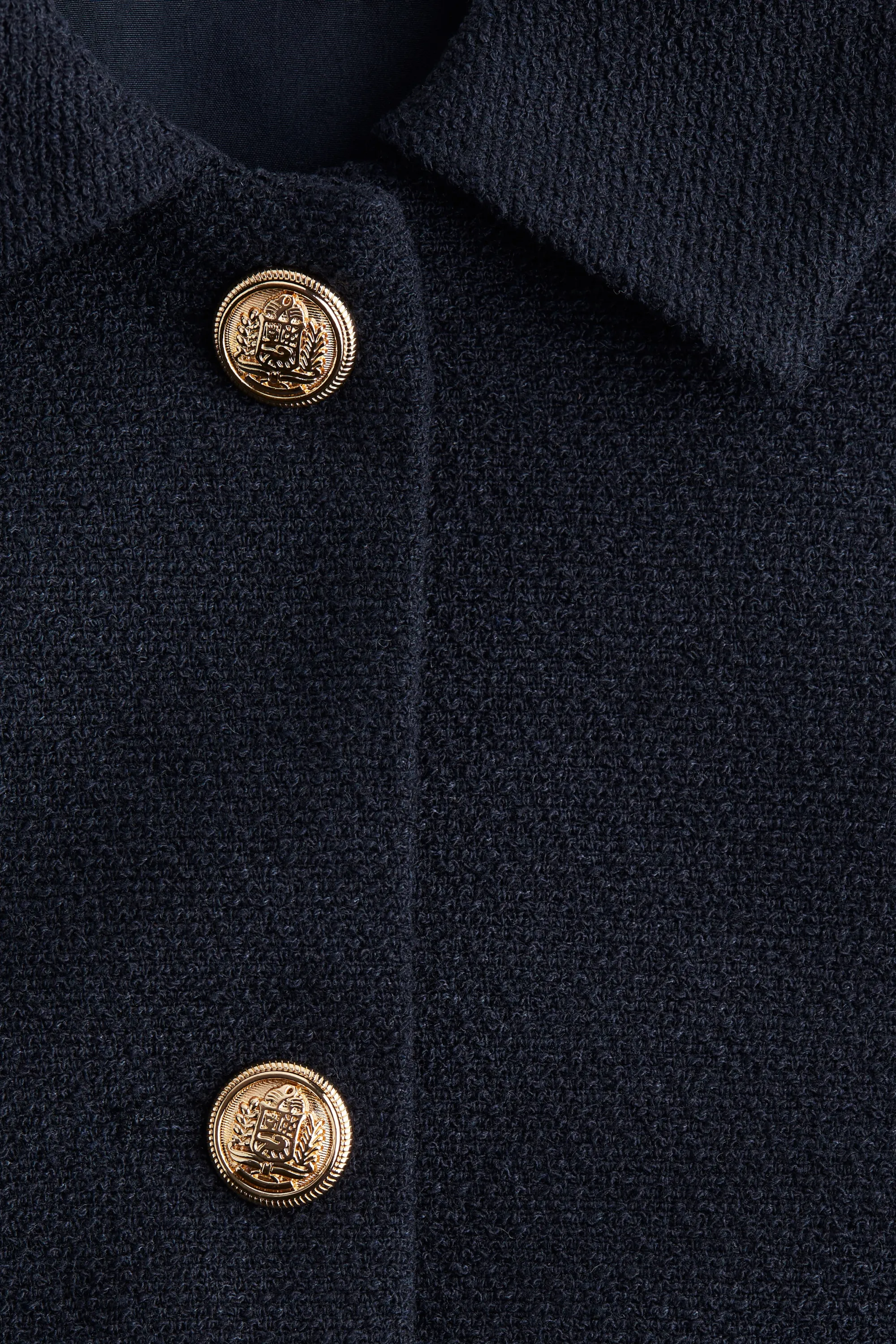 Veste à manches courtes - Bleu marine