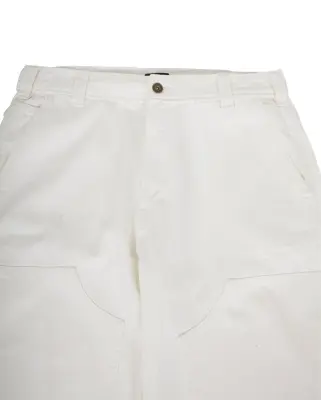 Utility Front Denim Pant White — photo 2