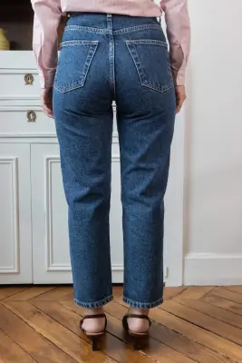 Jean droit Ellen - bleu indigo — photo 4