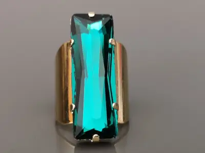 Audrey big crystal ring — photo 1