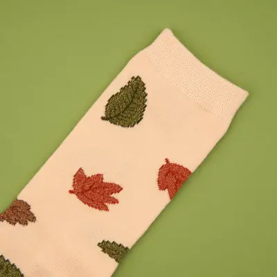 Chaussettes Feuilles d’automne – Coucou Suzette — photo 4
