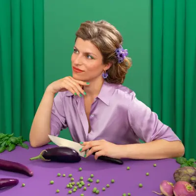 B.O Pensée mauve Coucou Suzette — photo 4