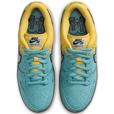 Chaussure Nike sb dunk low pro muni fast pass – Lightening / Wolf Grey / Denim — photo 3