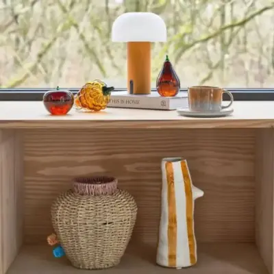 Vase Oiseau Caramel — photo 4