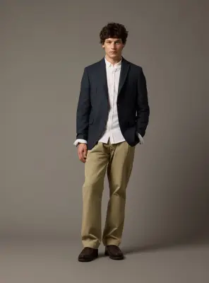 Veste Bailey Mixed Navy — photo 2