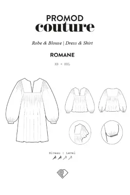 Patron pdf blouse femme ROMANE — photo 2