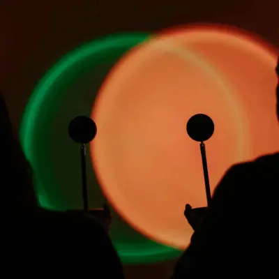 Lampe Sunset Noire — photo 2