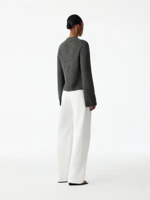 Gilet en laine - Gris foncé — photo 1