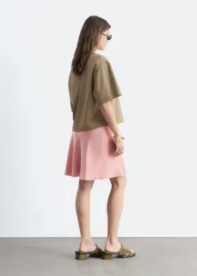T-shirt en coton - Beige — photo 5
