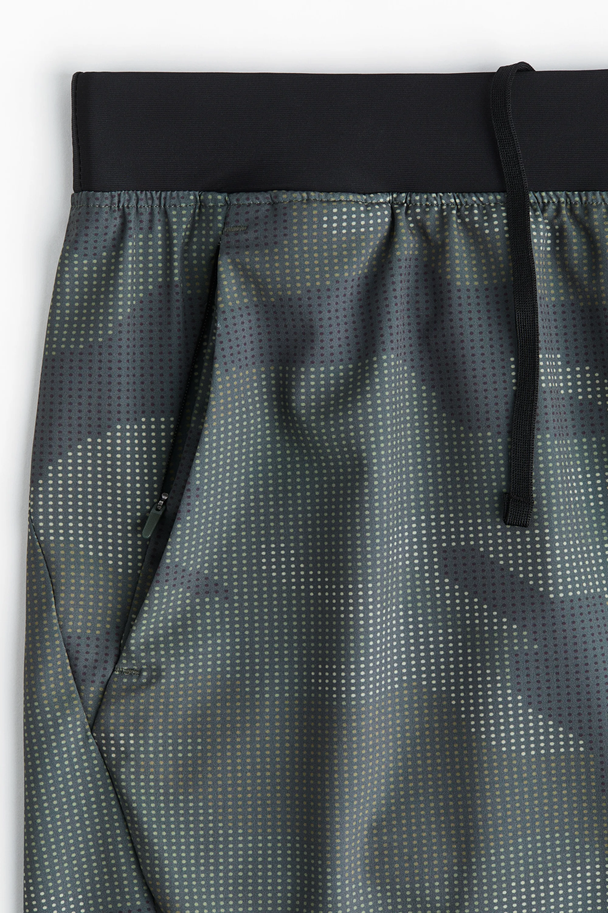 Short de sport mi-long DryMove™ - Vert foncé/motif