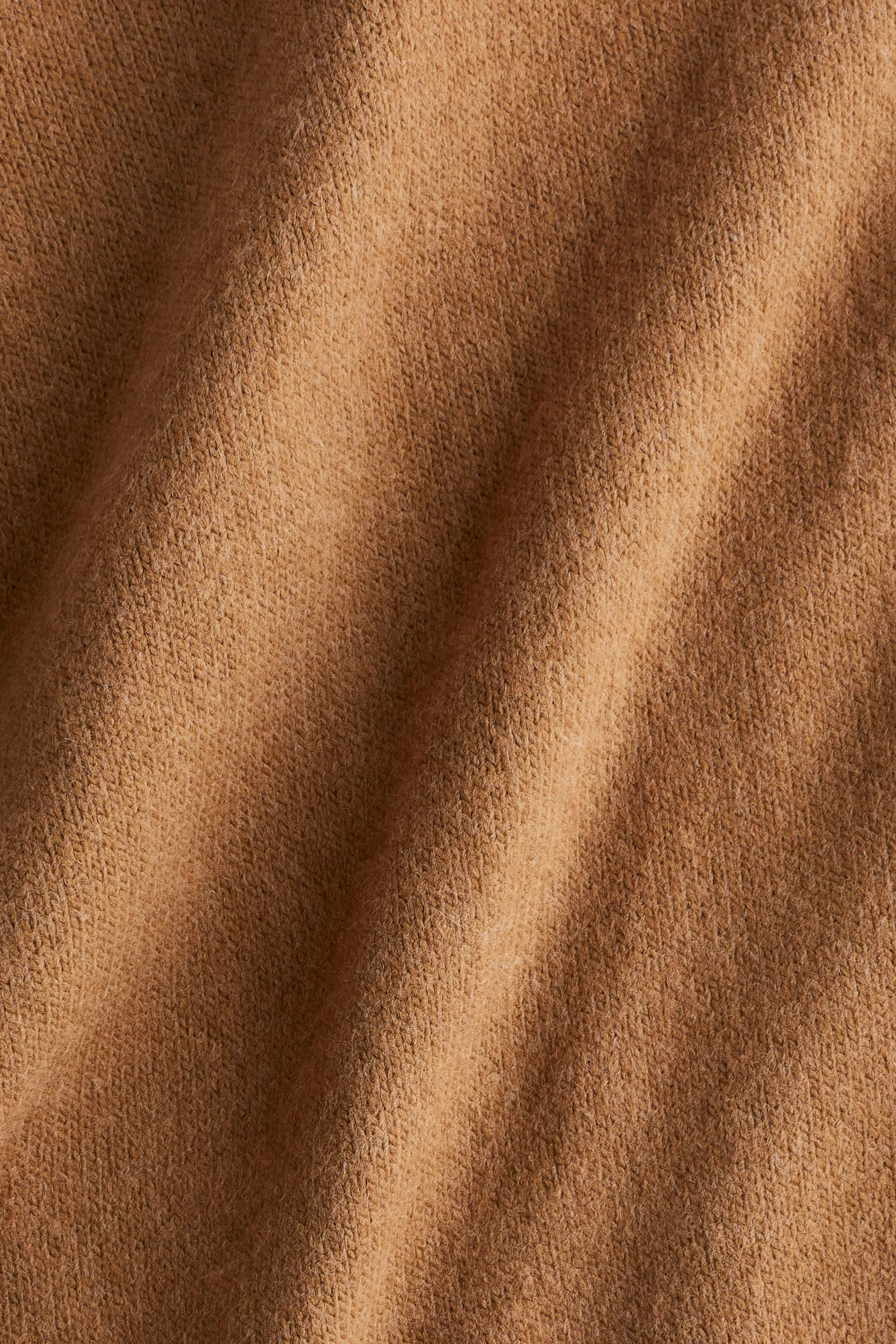 Pull à manches courtes - Beige foncé