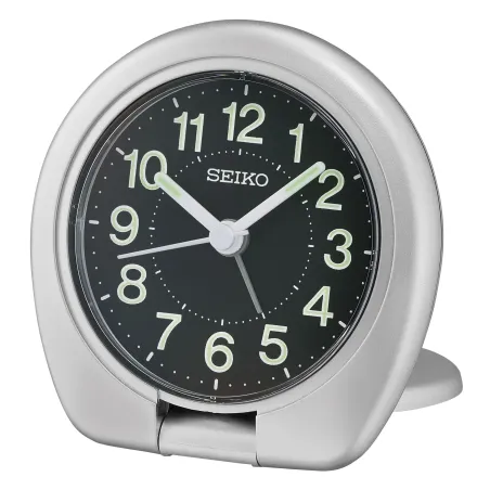 Réveil de voyage Seiko avec couvercle QHT018A