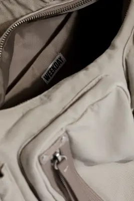 Sac à bandoulière multi-poches - Taupe cendré clair — photo 3