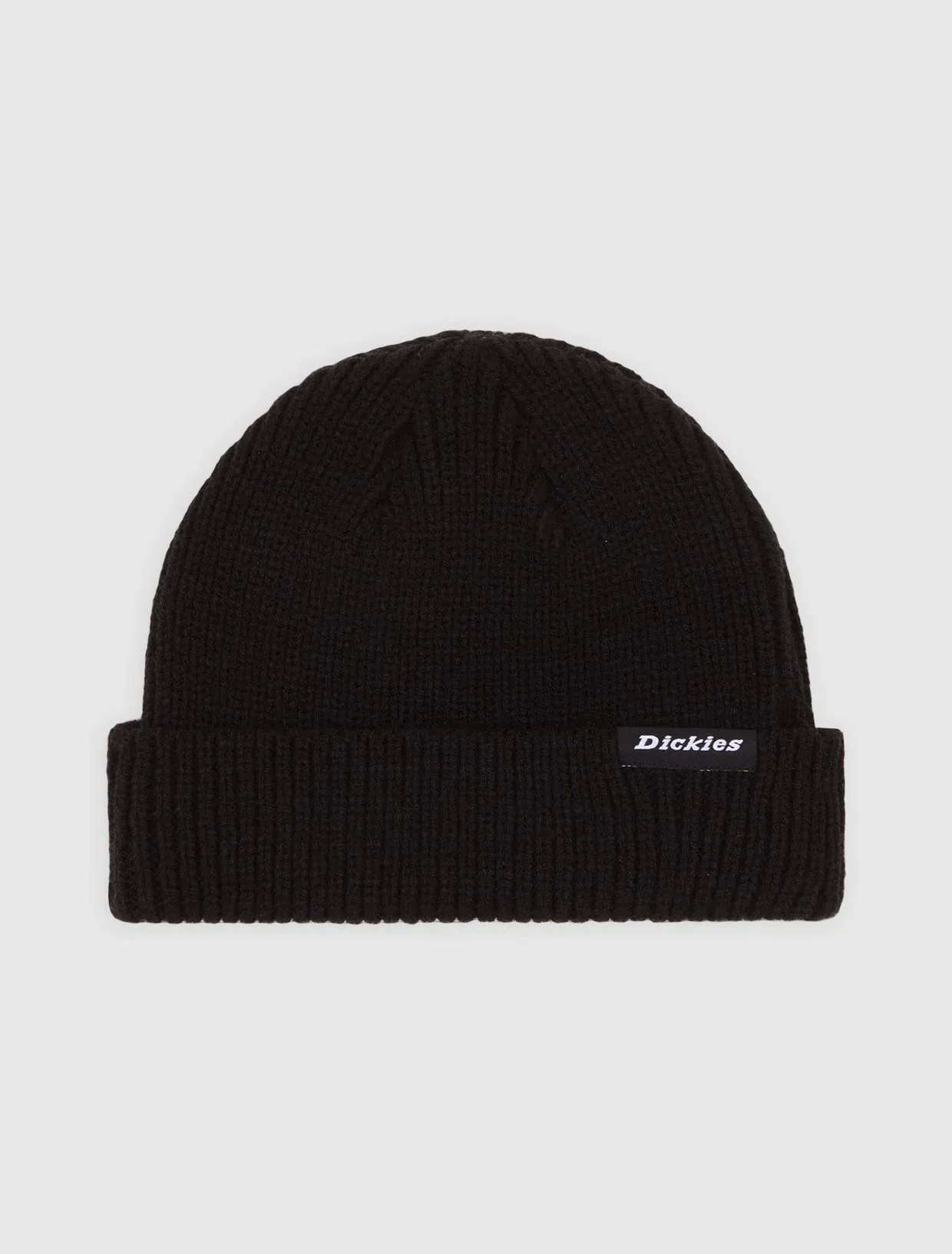 Bonnet Dickies Woodworth waffle beanie – black