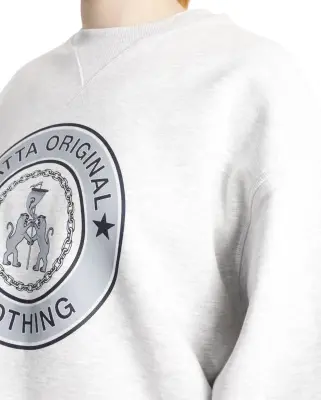Marina Crewneck Sweater PT Light Grey Melange — photo 5