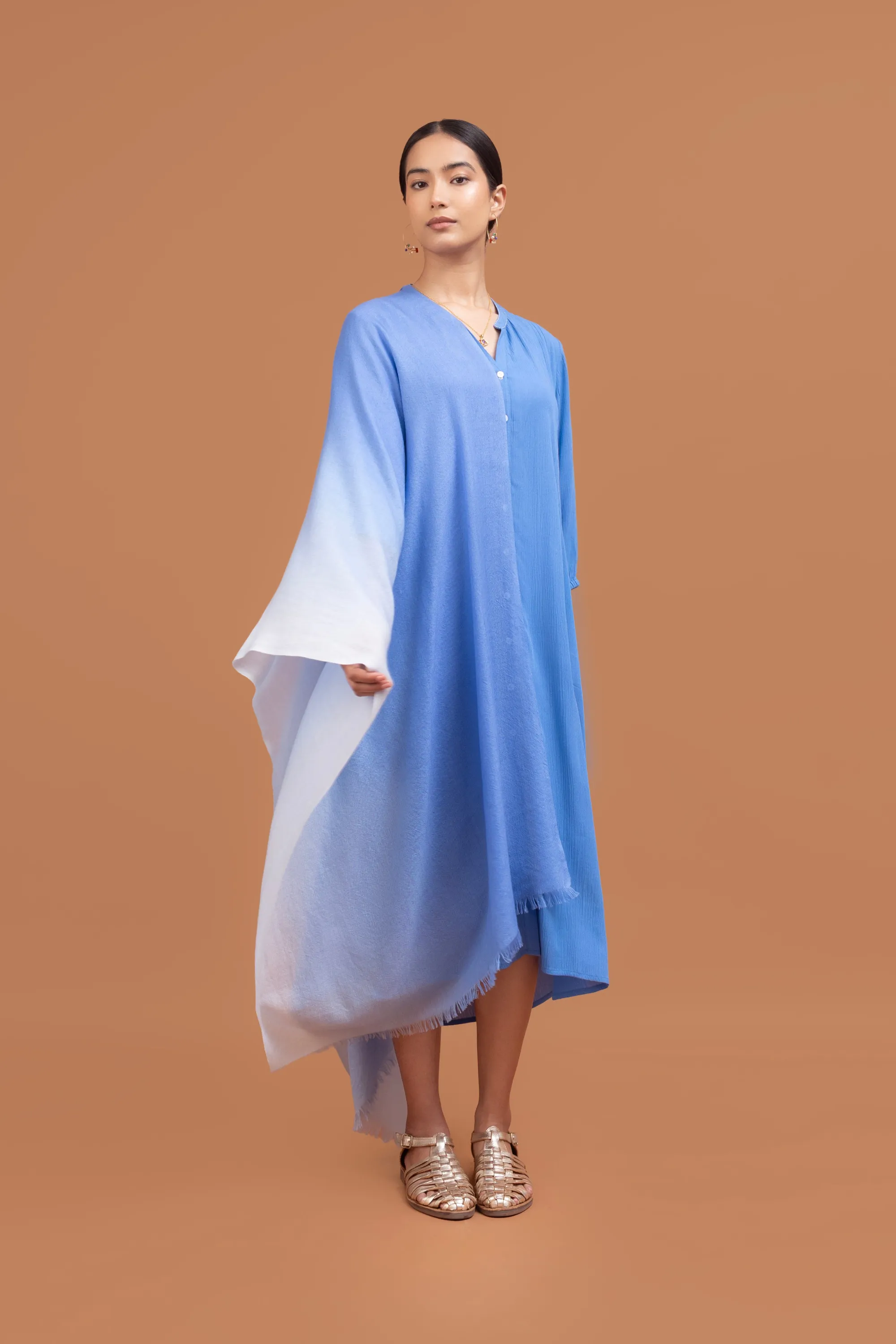 Etole ombrée légère  100% pashmina