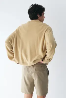 Short Four-way Stretch Regular Fit - Vert kaki — photo 2