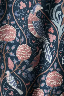 Patterned cotton sweatshirt - Turquoise foncé/motif — photo 3