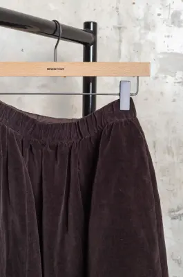 Casey Casey – GHOSTY SKIRT 27FJ259 – DARK BROWN — photo 4