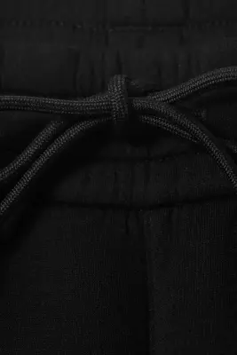 Pantalon en textile façon néoprène Loose Fit - Noir — photo 5