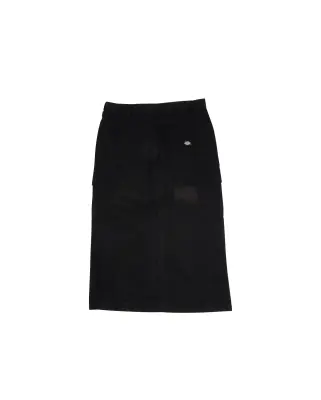 W Duck Canvas Cargo Skirt Black — photo 5