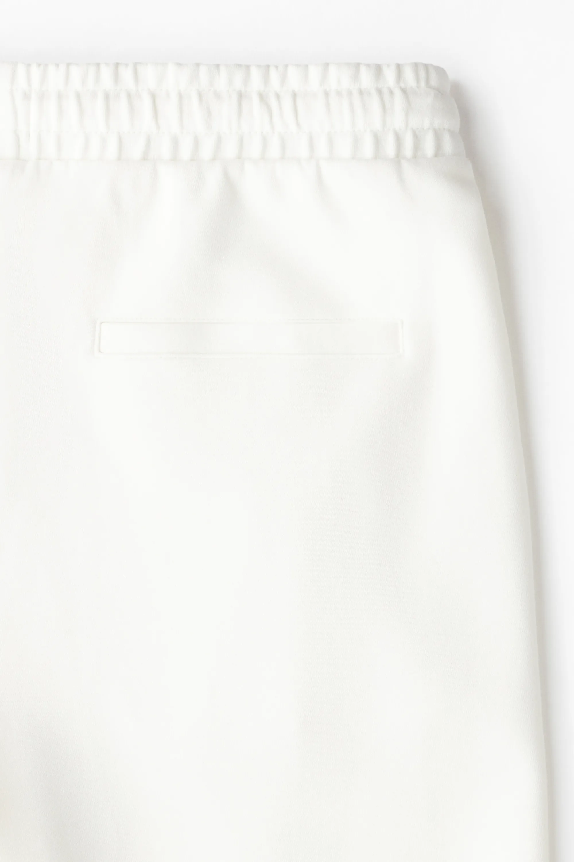 Pantalon jogger de costume Regular Fit - Blanc