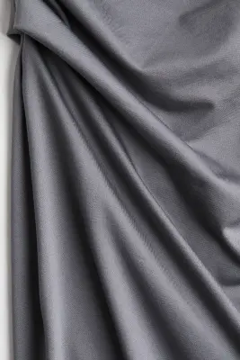 Robe moulante à effet drapé - Gris
