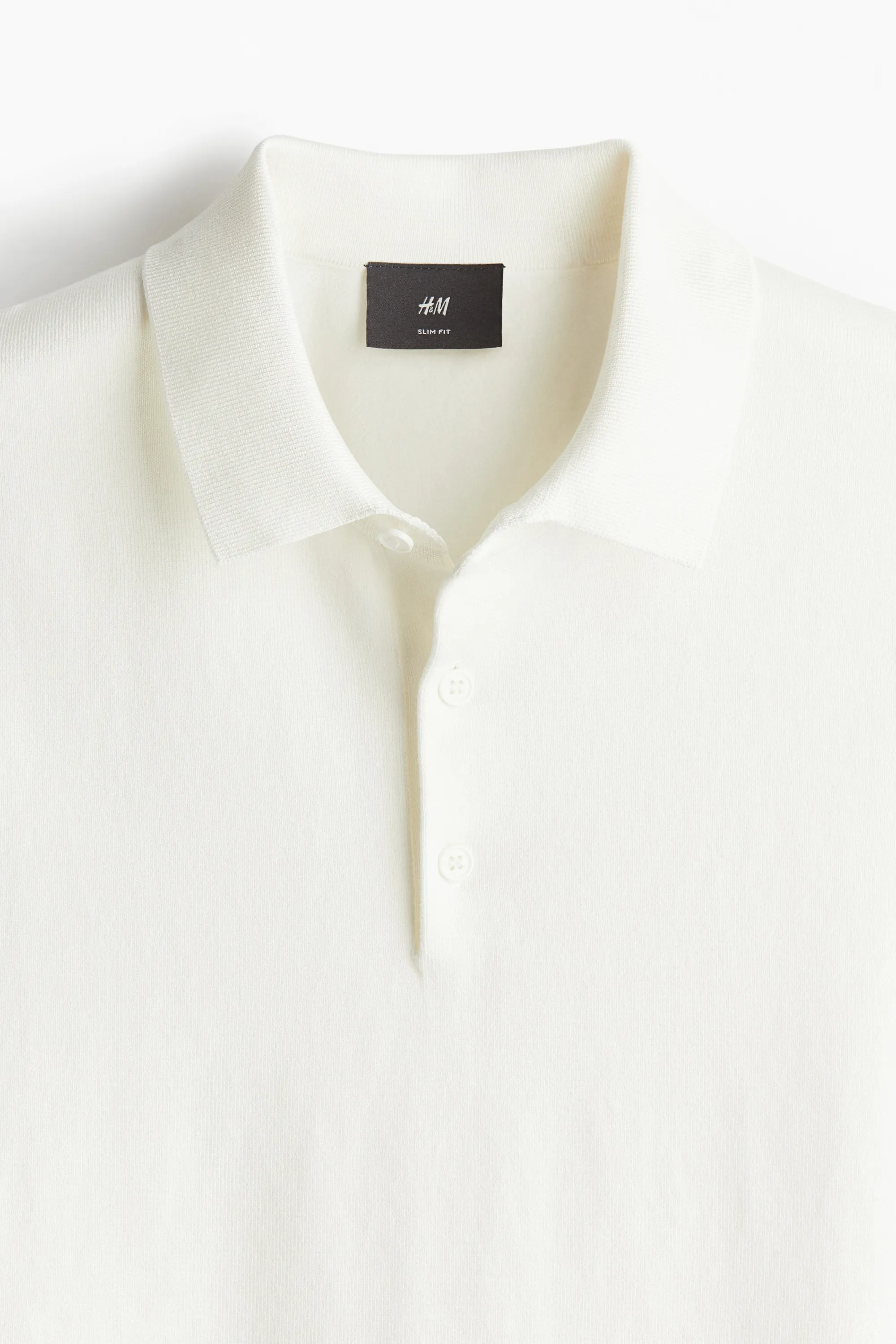 Polo Slim Fit - Blanc