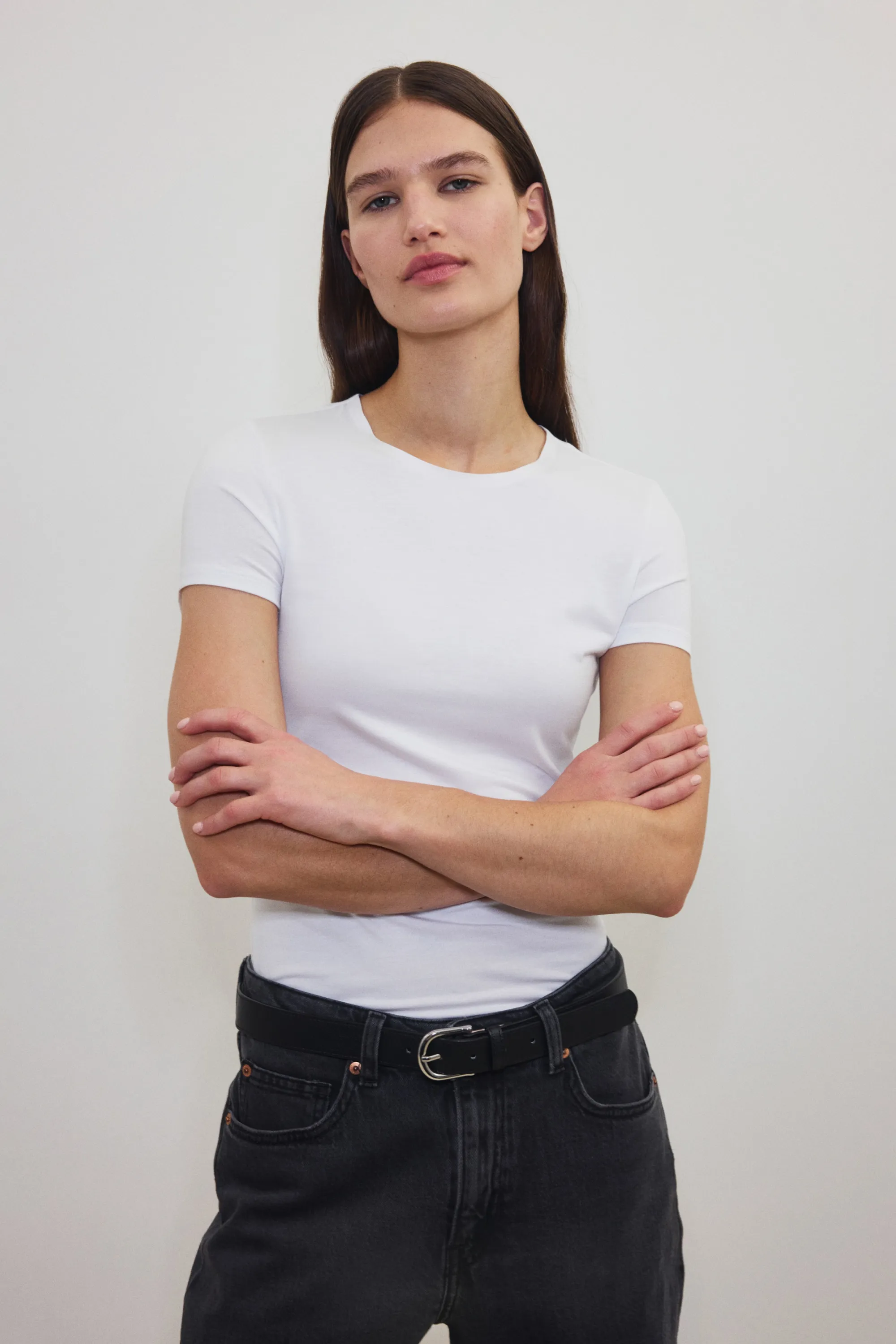 T-shirt Warming Slim Fit - Blanc