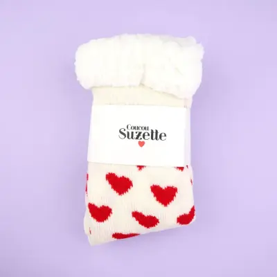 Chaussettes fourrés coeur – Coucou Suzette — photo 3