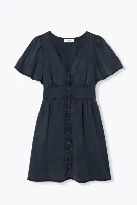 Robe courte en lyocell Femme — photo 1