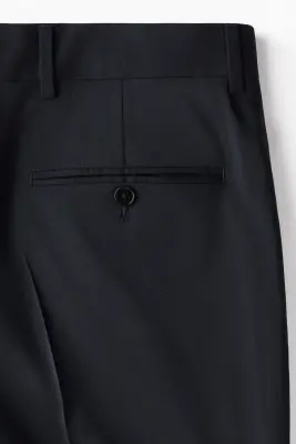 Pantalon de costume Slim Fit - Bleu marine — photo 4