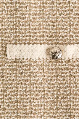 Robe en maille bouclette - Beige — photo 4