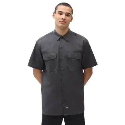 DICKIES WORK SHIRT Anthracite — photo 1