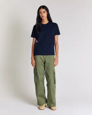 Tee-shirt Bree bleu marine brodé — photo 5
