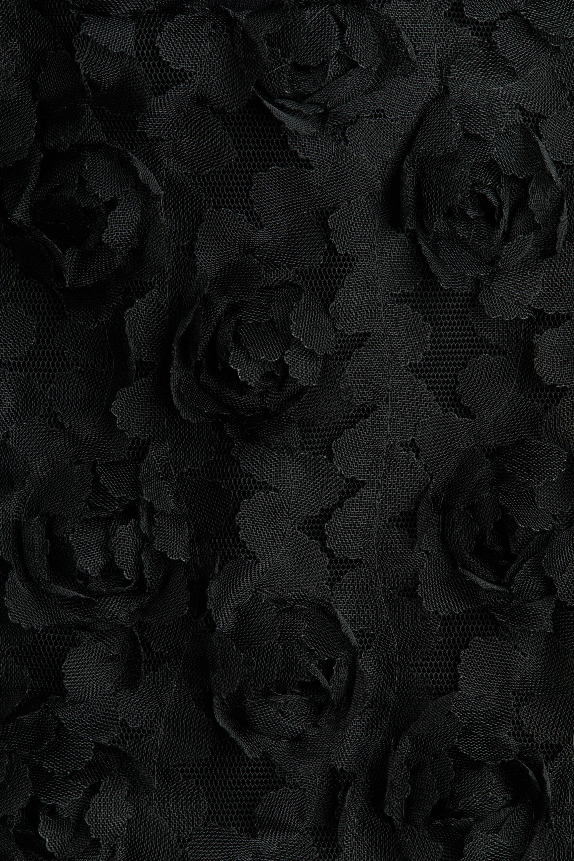 Robe avec applications - Noir
