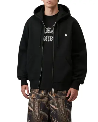 Hooded Mack Jacket Black Wax — photo 3