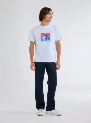 Tee shirt Manches Courtes Col Rond en Coton organique / coton recyclé — photo 2