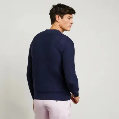 EDEN PARK PULL COTON Marine — photo 3