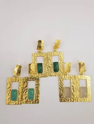Boucles d'oreilles Bes – Mamamushi Studio — photo 3