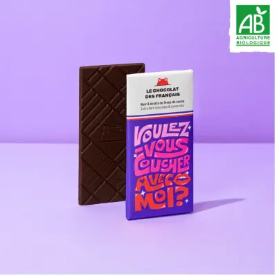 Tablette Voulez-vous coucher avec moi ? – Le Chocolat des Français — photo 1