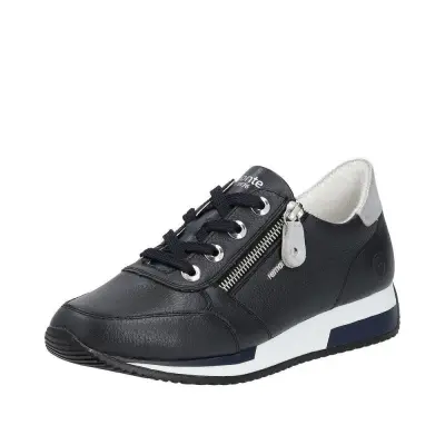 Baskets Remonte D0H11-14 Bleues - Cuir Grande Pointure Femme — photo 1