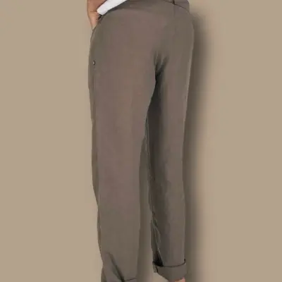 Pantalon Zanzibar Lin Kaki — photo 2