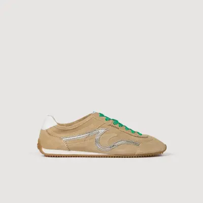 Sneakers Light Wave en cuir suède