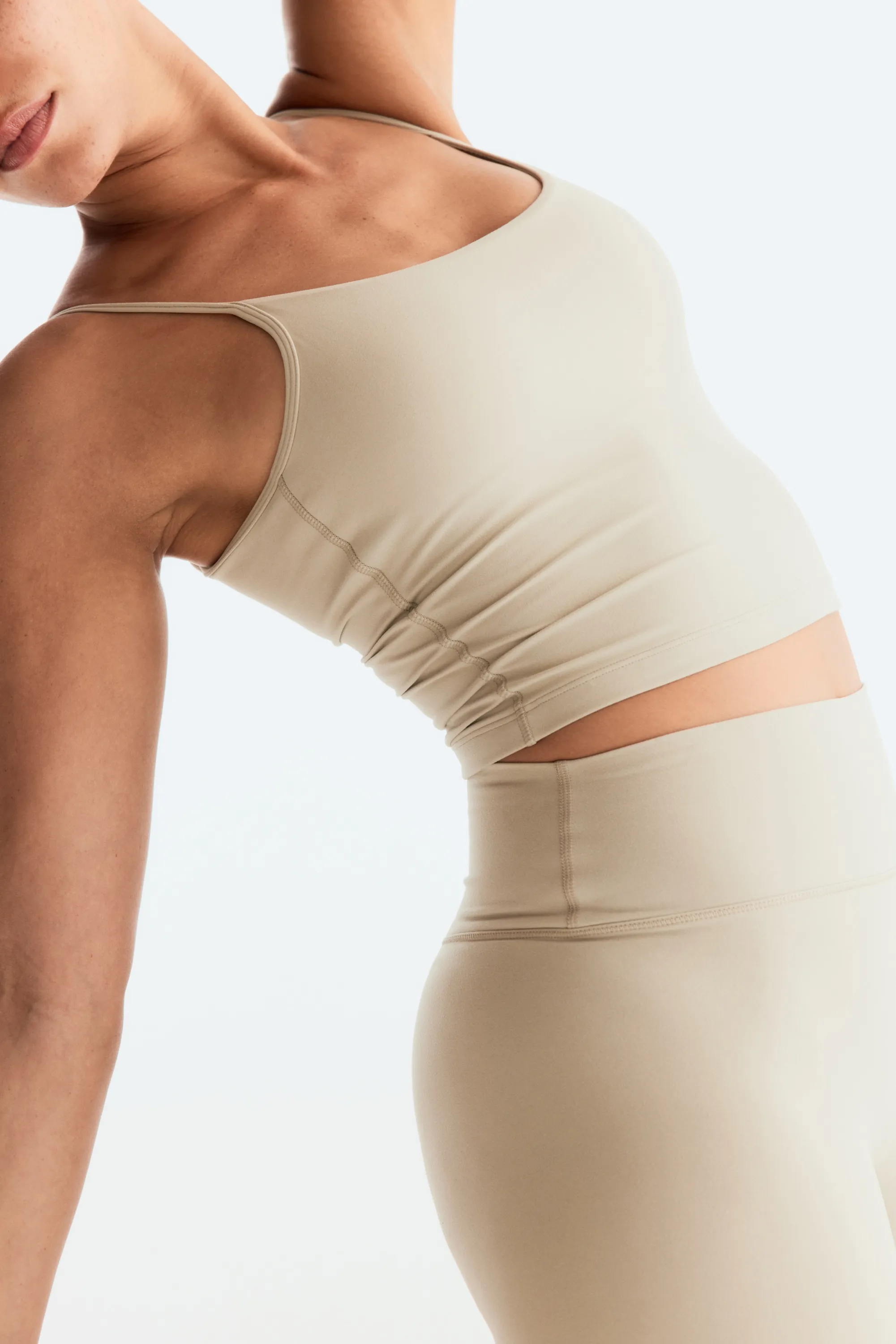 Top de sport avec soutien-gorge intégré SoftMove™ - Vert sauge