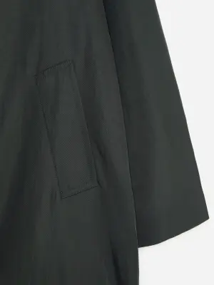 Manteau décontracté en nylon - gris — photo 5