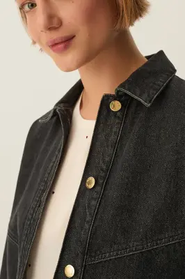 Veste Loubia Noir Stone — photo 4
