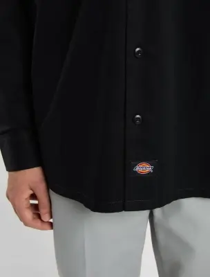 DICKIES CHEMISE MANCHES  LONGUES Noir — photo 5